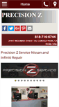 Mobile Screenshot of precisionz.com